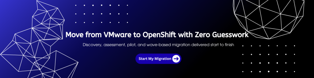 vmware to Openshift Migration