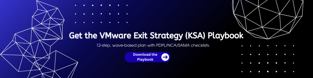 Vmware Exit Strategy ksa Playbook