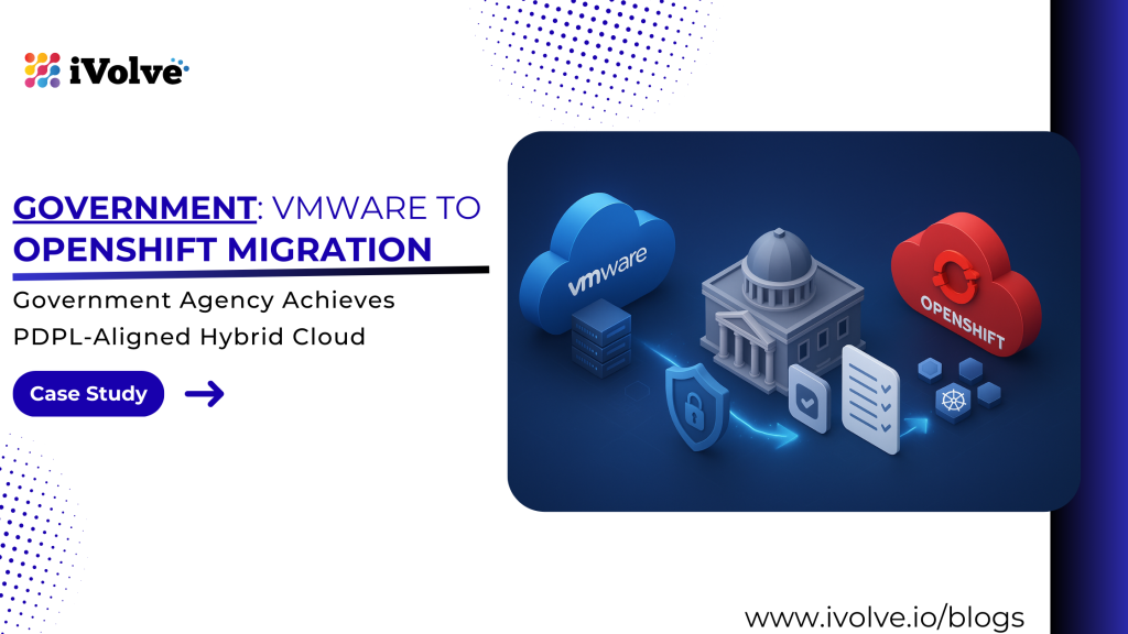 vmware to red hat Openshift migration government Sector